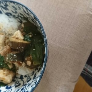 ★茄子たっぷりの麻婆豆腐★　麻婆茄子豆腐